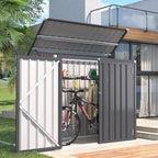 AECOJOY Outdoor Trash Can Storage Shed, 46 Cu.Ft Outside Garbage Can Storage - Image 5