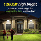 Solar Lights Outdoor Bright Solar Flood Lights 4400mAh 5500K Dusk to Dawn Led - Image 2