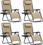 Homall Zero Gravity Chair Patio Folding Lawn Outdoor Lounge Gravity Camp by Homall