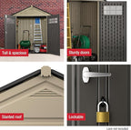 Rubbermaid Resin Outdoor Storage Shed - Image 8