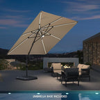 PURPLE LEAF 10 Feet Patio Umbrella - Image 2