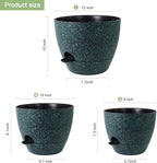 12/10/9 inch Large Self Watering Pots, Plant Pots - Image 2
