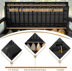 Devoko 80 Gallon Storage Bench - Image 4