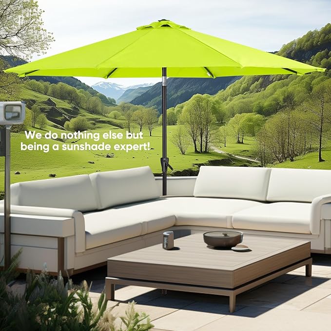 Tempera Patio Market Outdoor Table Umbrella - Image 6