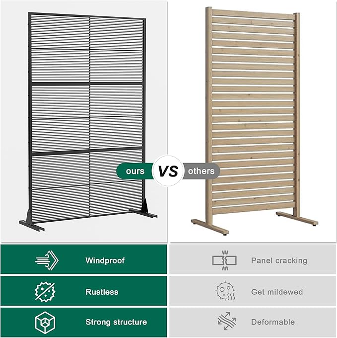 Casaphoria Metal Privacy Screen Outdoor - Image 8