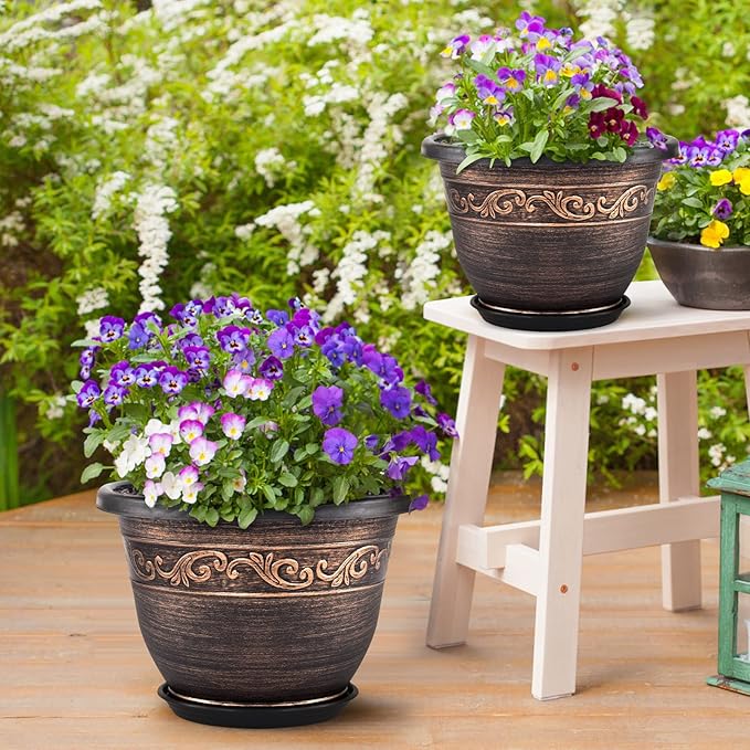 Plastic-Plant-Flower-Planters-16 Inch - Image 7