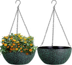10inch Hanging Planters for Outdoor Indoor Plants by WSMKSZ