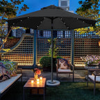 Sunnyglade 9' Solar LED Lighted Patio Umbrella - Image 6