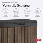 Keter Signature Everwood 50 Gallon Resin Deck Box - Image 2