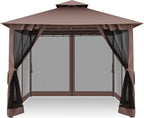 COBIZI Gazebo 10x10 Heavy Duty Gazebos - Image 2