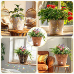 Sun Catcher Plant Hanger with Beads and Glass Crystal Beaded Plant Accessories - Image 6