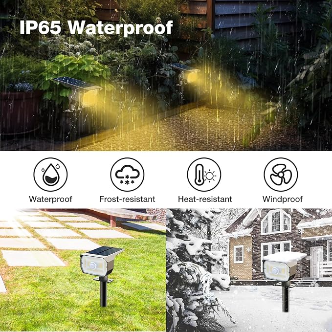 Solar Spot Lights Outdoor Motion Sensor - Image 5