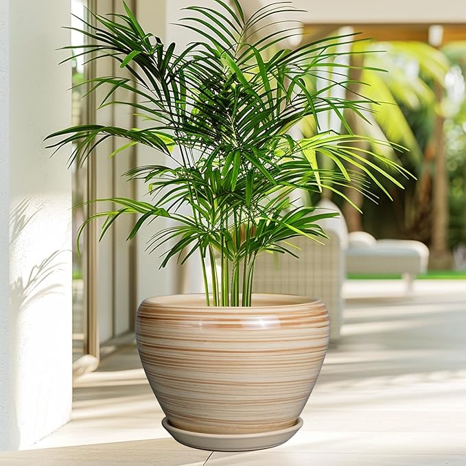 Ceramic Pot for Plant 10 Inch - Image 4