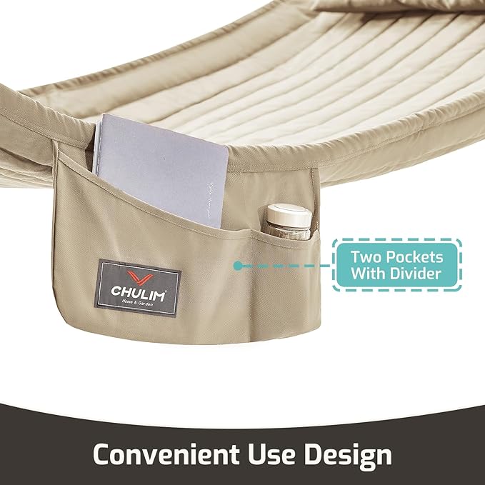 Double Quilted Fabric Hammock - Image 3