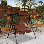 Tangkula 2 Person Porch Swing, Outdoor Swing - Image 2
