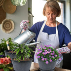 Quarut 10 Inch Flower Pots Planters - Image 2