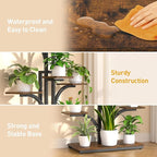 ikkle Plant Stand Indoor with Grow Lights, 9 Tiered Corner Plant Shelves - Image 5