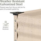Best Choice Products 48x24x30in Galvanized Raised Garden Bed, Metal Elevated - Image 4