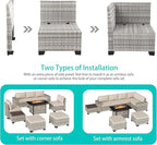 9-Piece Outdoor Patio Furniture Set - Image 3