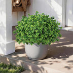 Artificial Fake Outdoor Plants for Spring Summer Decoration, 12 Bundles Fake - Image 3