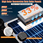 Solar Panel for Security Camera 2 in 1 Port 10W Ring Camera Solar Charger - Image 4