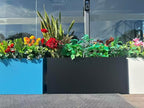 40" L x 16" W x 18" H Metal Large Rectangular Planter - Image 4