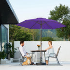 JEAREY 7.5FT Patio Umbrella Market Table Umbrella - Image 8