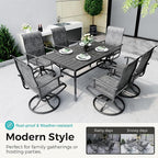 Pamapic 7-Piece Patio Dining Furniture Set - Image 3