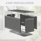 Outdoor Storage Box, Resin Deck Boxes Indoor and outdoor, Waterproof Storage - Image 5