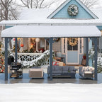 AECOJOY 14' x 8' Gazebo Outdoor Pergola - Image 6
