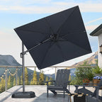 PURPLE LEAF 8' X 8' Tilting Patio Umbrella - Image 2
