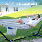PNAEUT Double Hammocks with Stand - Image 3