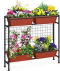 Raised Garden Beds with Legs, Elevated Planter Box Outdoor by OYEAL