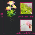 Solar Garden Lights Glowing Flowers & Stems, Outdoor Garden Decoration - Image 4