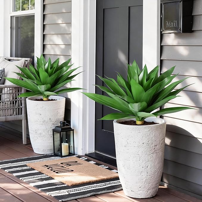 Ivydale Outdoor Faux Plants, Large Fake Plants Realistic Greenery UV Resistant - Image 5