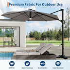 Garvee 10 ft Cantilever Patio Umbrella - Image 6