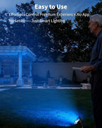 Ofuray Solar Spot Lights Outdoor, RGB Color Changing - Image 3