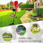 Decorative Solar Lights Outdoor Solar Ladybug Stake Lights Metal Decorative - Image 4