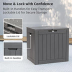 EAST OAK Outdoor Storage Box, 31 Gallon Deck Box Indoor and Outdoor Use - Image 5