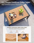 Aluminum Outdoor Patio Furniture 3 Seats, All-Weather Outdoor Patio Sofa - Image 6