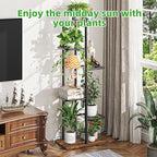 Simple Trending Plant Stand Indoor, Tall 6 Tier Metal Plant Shelf - Image 4
