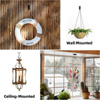 4in 2Pack Wall Hook for Hanging Plant Bracket - Image 3