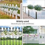 Railing Planters Outdoor Balcony 16 Inch Deck Over The Railing Planter Boxes - Image 7