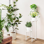 Plant Stand Indoor Outdoor 3 Tier Metal Plant Shelf - Image 5