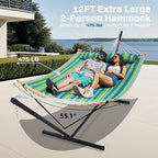 SUPERJARE Curved-Bar Hammock - Image 3