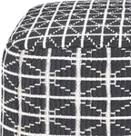 SIMPLIHOME Noreen Square Pouf - Image 5