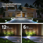 Consciot Solar Spot Lights Outdoor, 16 LEDs IP67 Waterproof Auto On/Off - Image 2