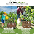 G GOOD GAIN Round Raised Garden Bed - Image 7