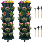 DUNCHATY Stackable Planter, Vertical Garden Planter by DUNCHATY