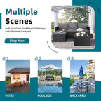 3-Piece Outdoor Patio Sectional Sofa Set - Image 6